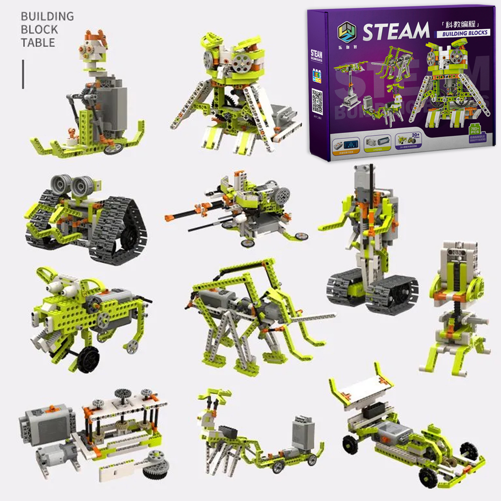 Kids Education Free App - Robot Building Kit Programmable APP RC