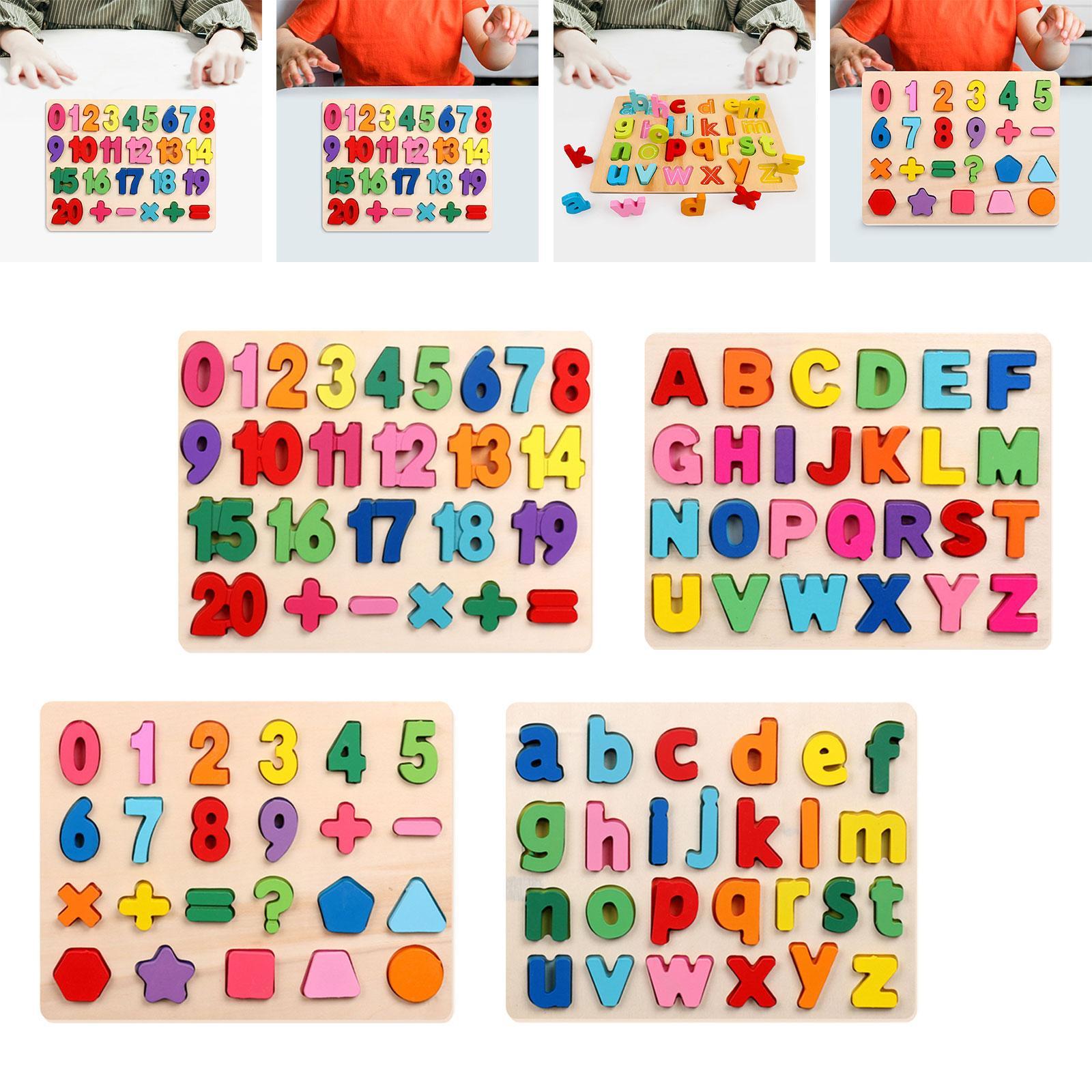 Kids Educational Game 3 - Wooden Game for Matching, Educational Activity
