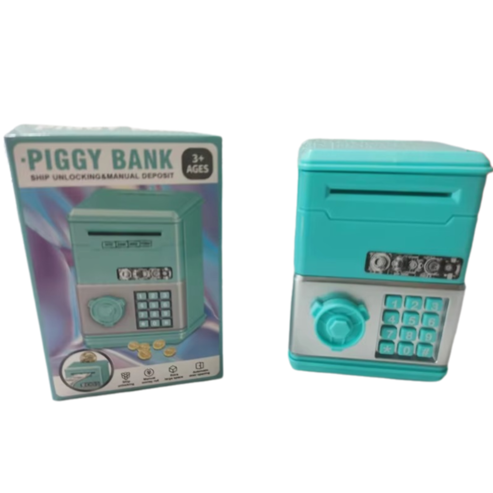New Password Children's Piggy  - Kids Education Money reseña y precio
