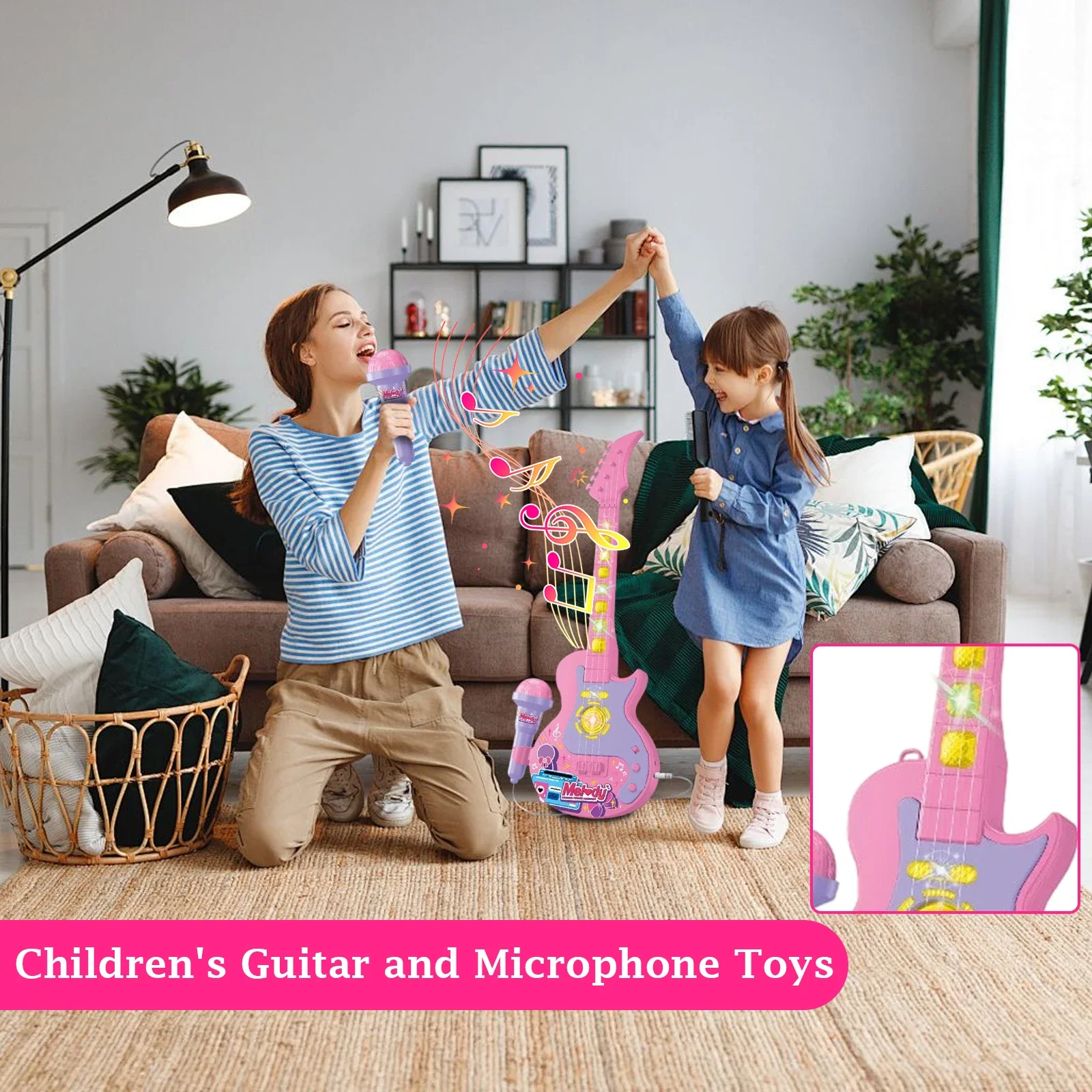 Children's& Karaoke Microphone - Kids Education Product reseña y precio