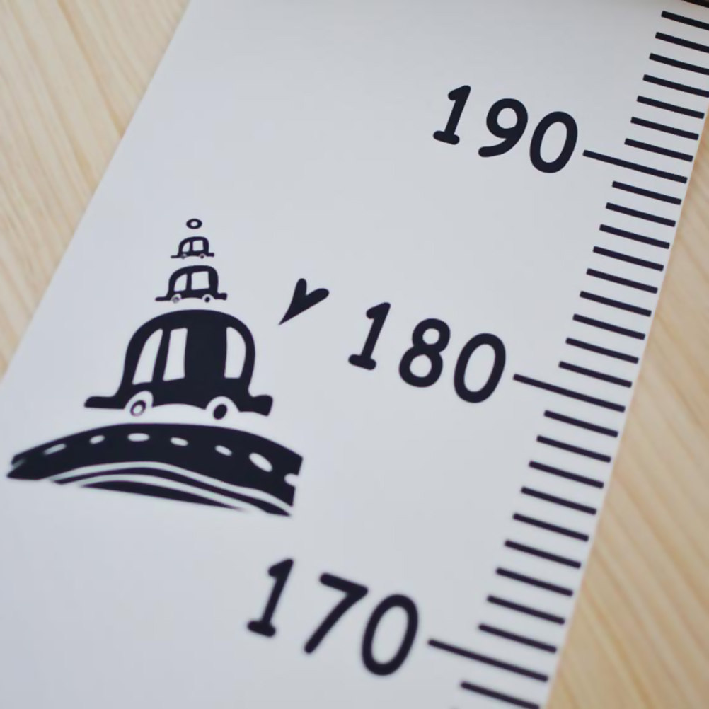 Non Toxic Natural Wood Height  - Kids Education Charts reseña y precio