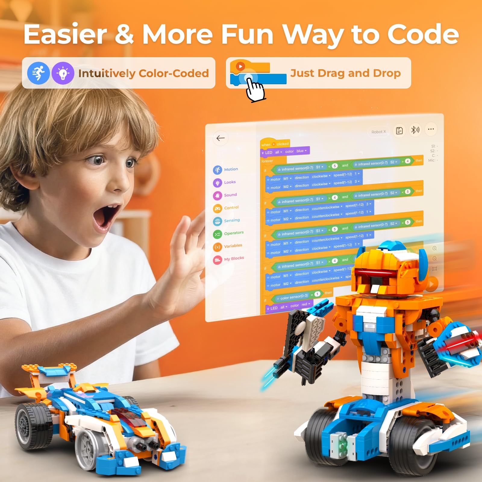Apitor Robot X Building Kit 12 - Kids Education Free App reseña y precio