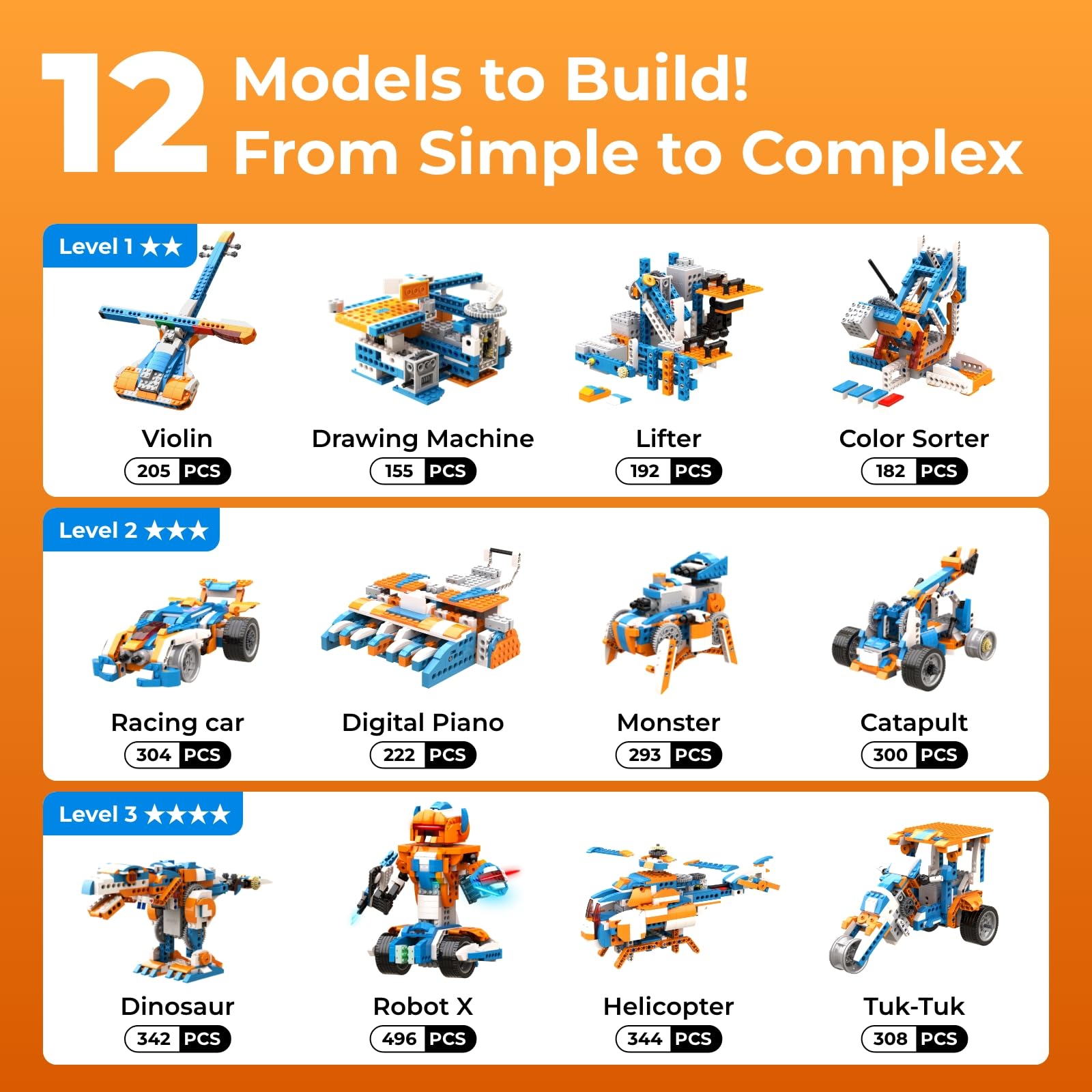 Apitor Robot X Building Kit 12 - Kids Education Free App reseña y precio