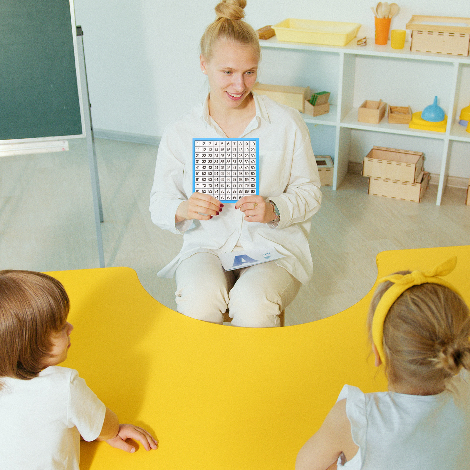 10 Sheets Number Chart 1-100 H - Kids Education Charts reseña y precio