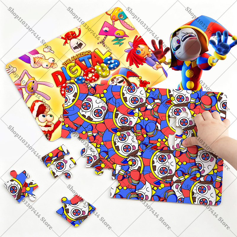 Cartoon Creative Jigsaws Class - Kids Education Product reseña y precio