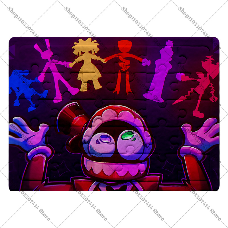 Cartoon Creative Jigsaws Class - Kids Education Product reseña y precio