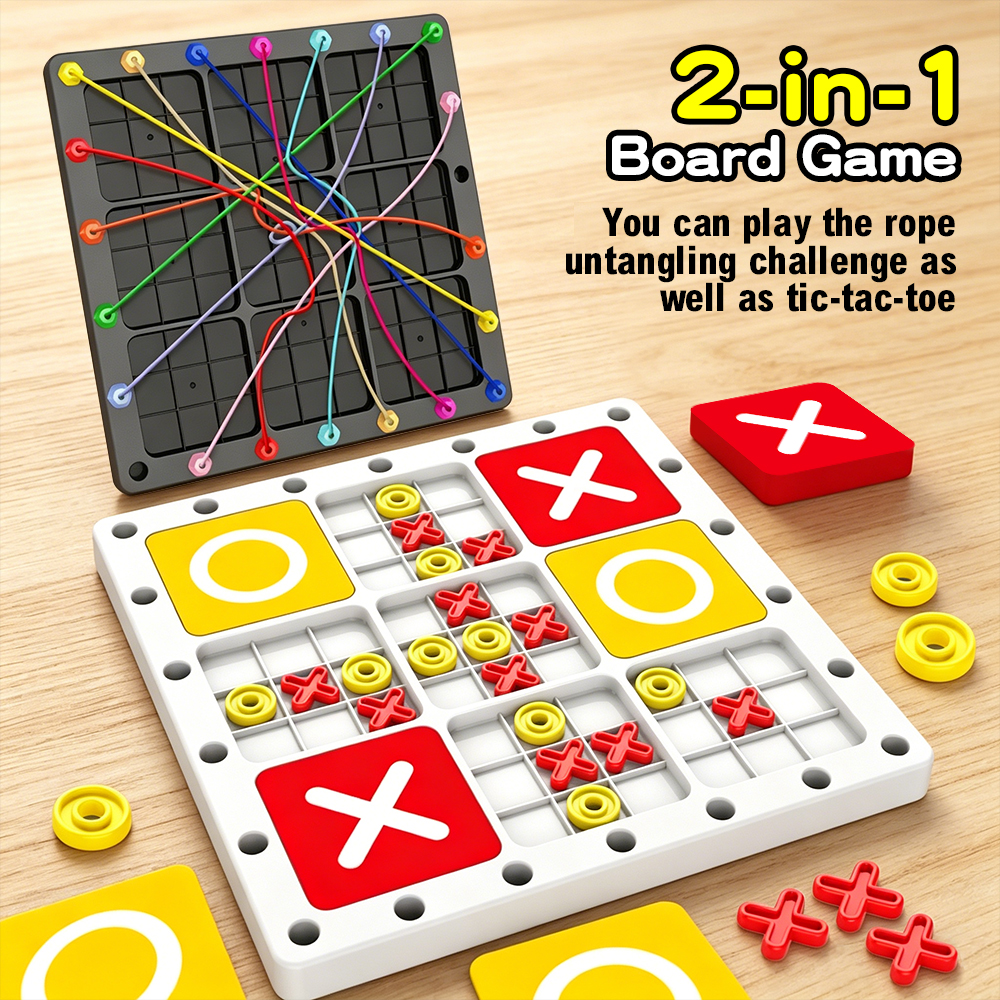 Children 2-in-1 Rope Untanglin - Kids Educational Game 3 reseña y precio
