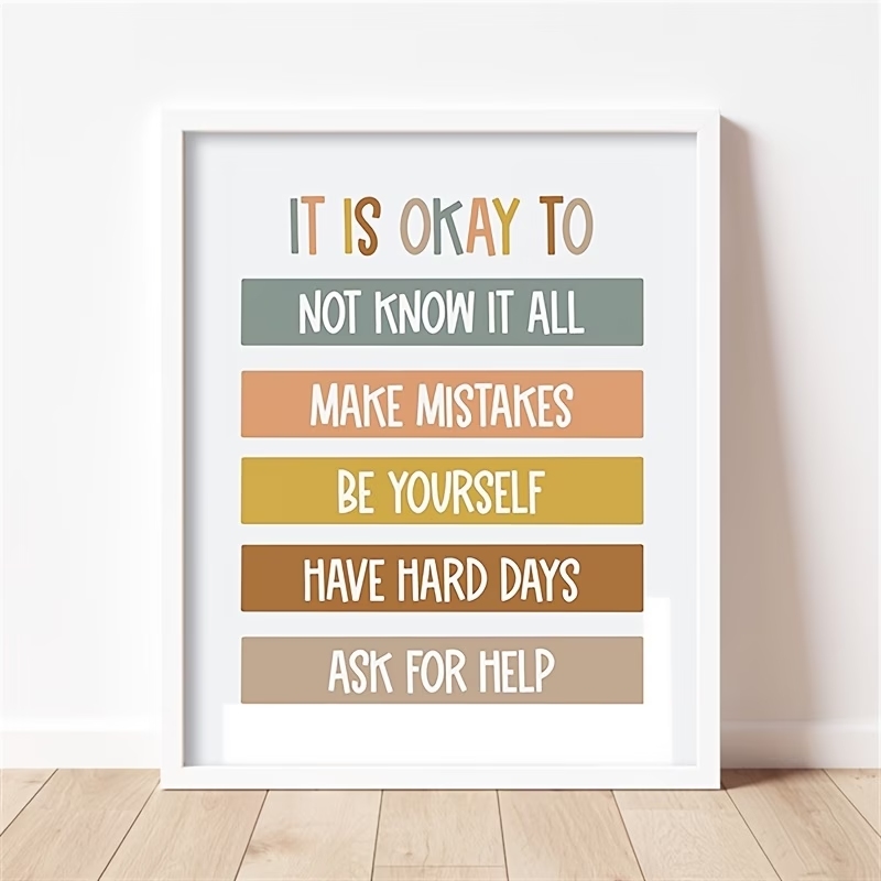 Modern Bohemian Classroom Educ - Kids Educational Posters reseña y precio