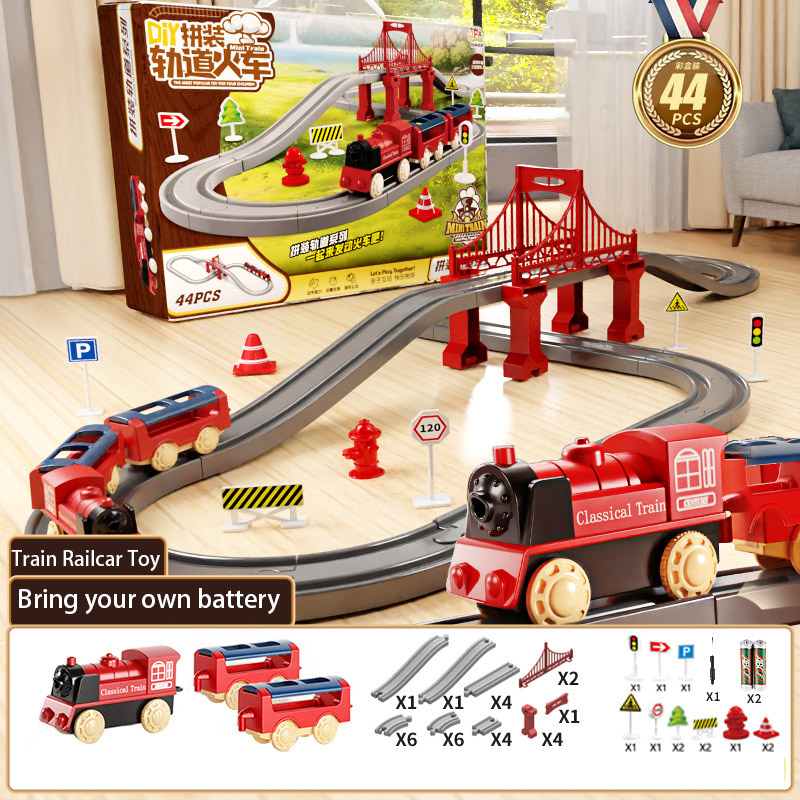 44Pcs/set Electric Train Track - Kids Education Product reseña y precio