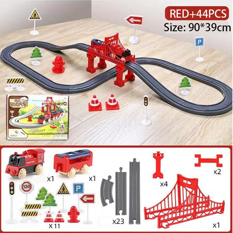 44Pcs/set Electric Train Track - Kids Education Product reseña y precio