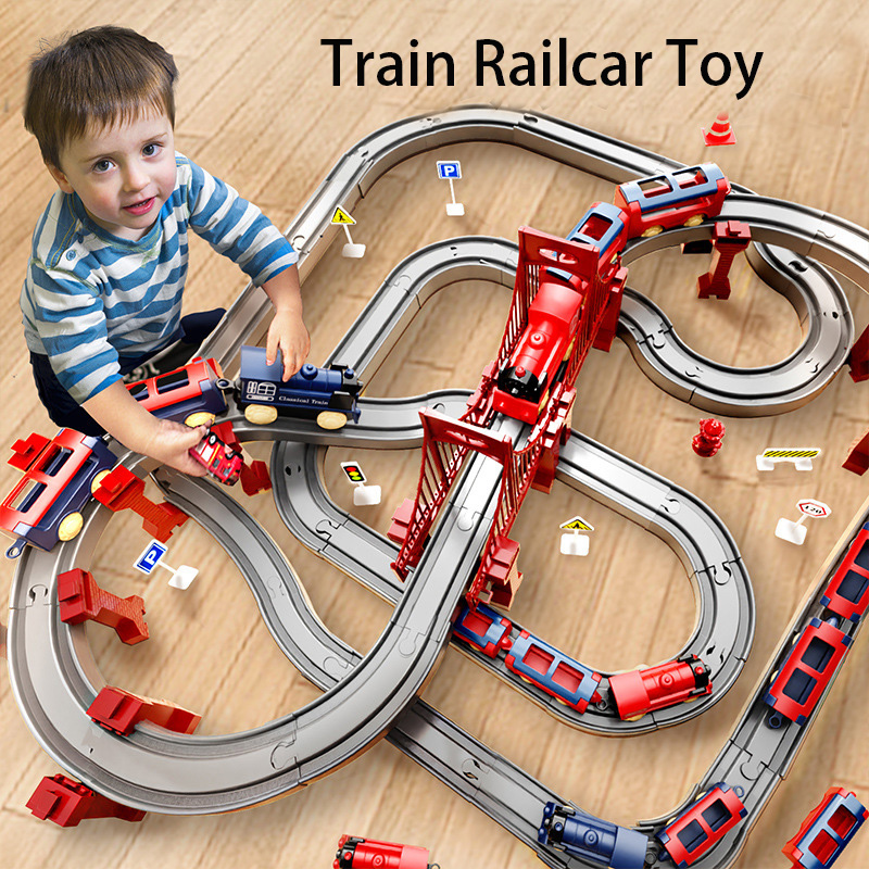 44Pcs/set Electric Train Track - Kids Education Product reseña y precio
