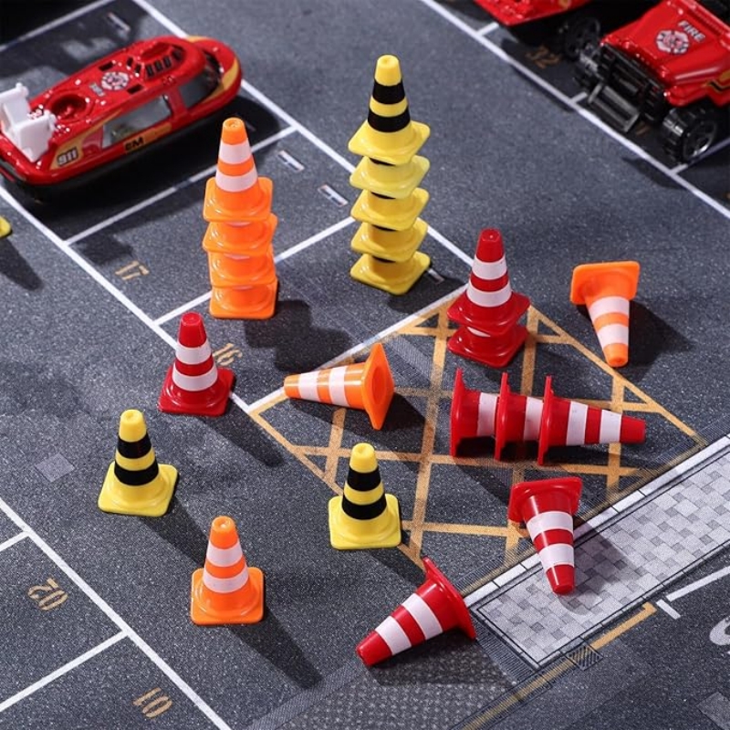 Mini Traffic Road Signs & Road - Kids Education Product reseña y precio
