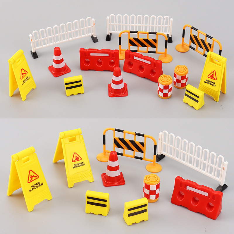 Mini Traffic Road Signs & Road - Kids Education Product reseña y precio