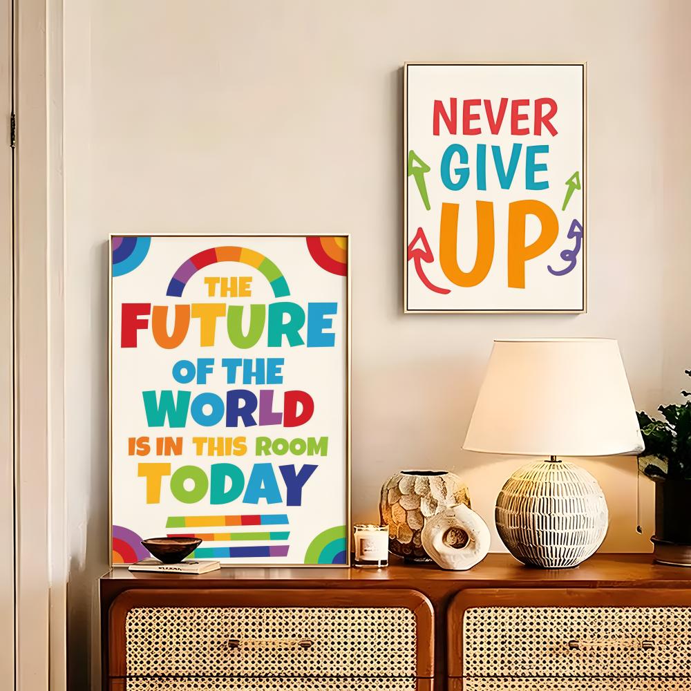 Positive Kid Classroom Wall Pi - Kids Educational Posters reseña y precio