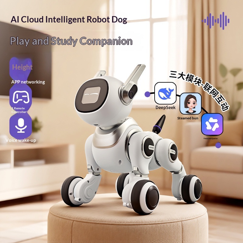 Ai Rc Robot Dog Voice Activate - Kids Education Free App reseña y precio