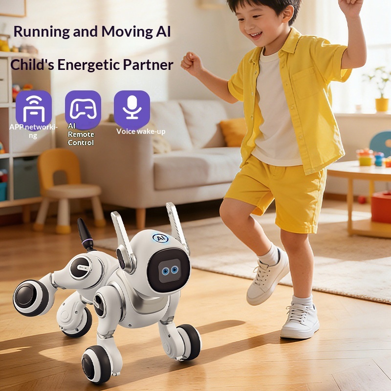 Ai Rc Robot Dog Voice Activate - Kids Education Free App reseña y precio