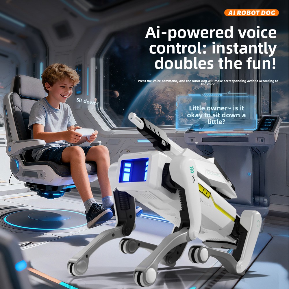 AI Intelligent RC Robot Dog Vo - Kids Education Free App reseña y precio