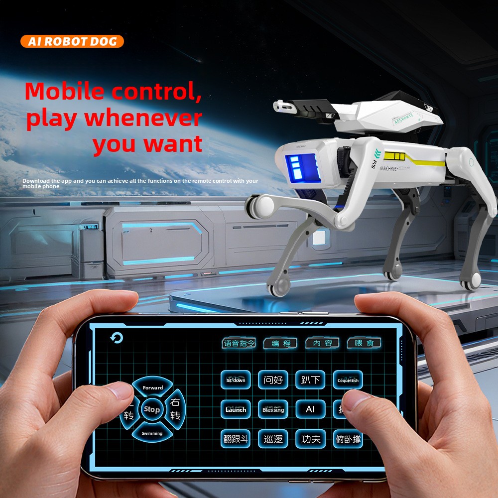 AI Intelligent RC Robot Dog Vo - Kids Education Free App reseña y precio