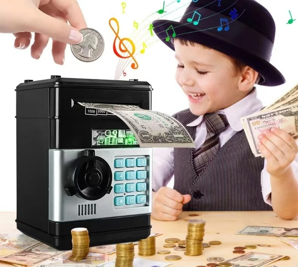 Electronic Piggy Bank ATM Pass - Kids Education Money reseña y precio