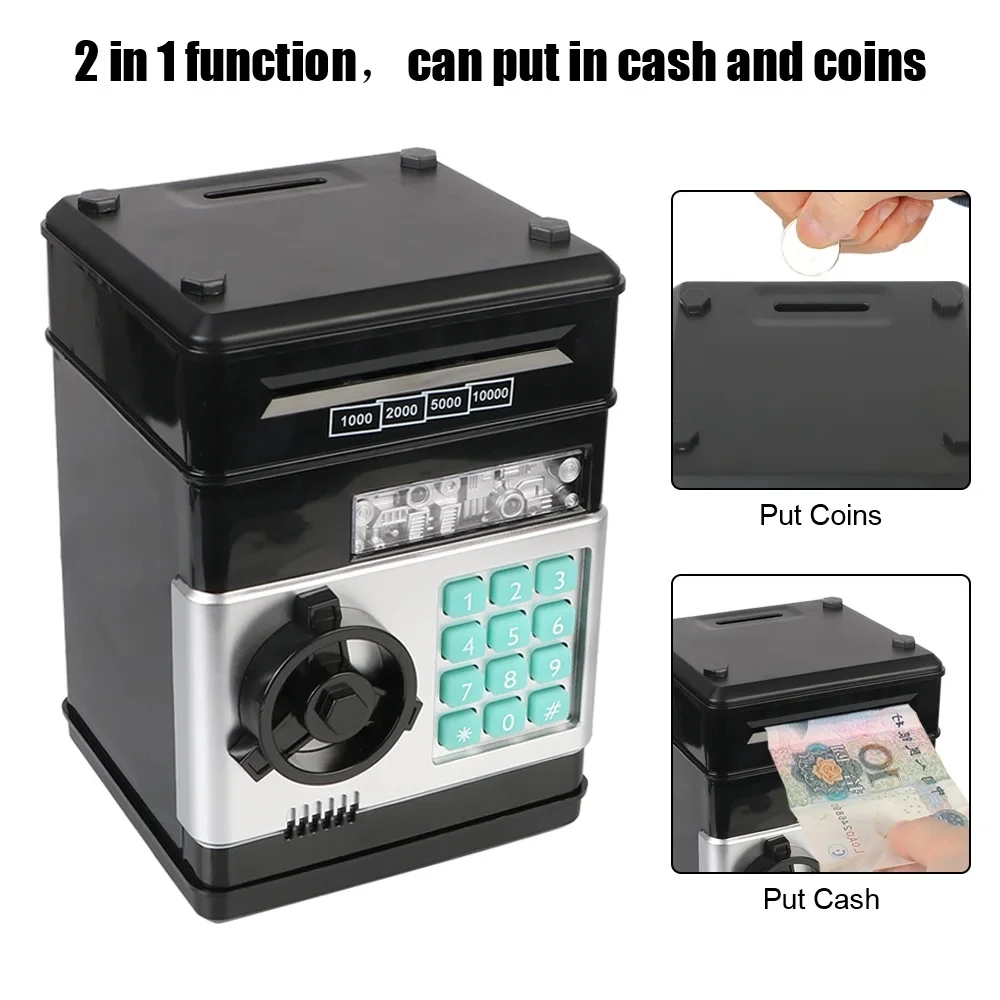 Electronic Piggy Bank ATM Pass - Kids Education Money reseña y precio