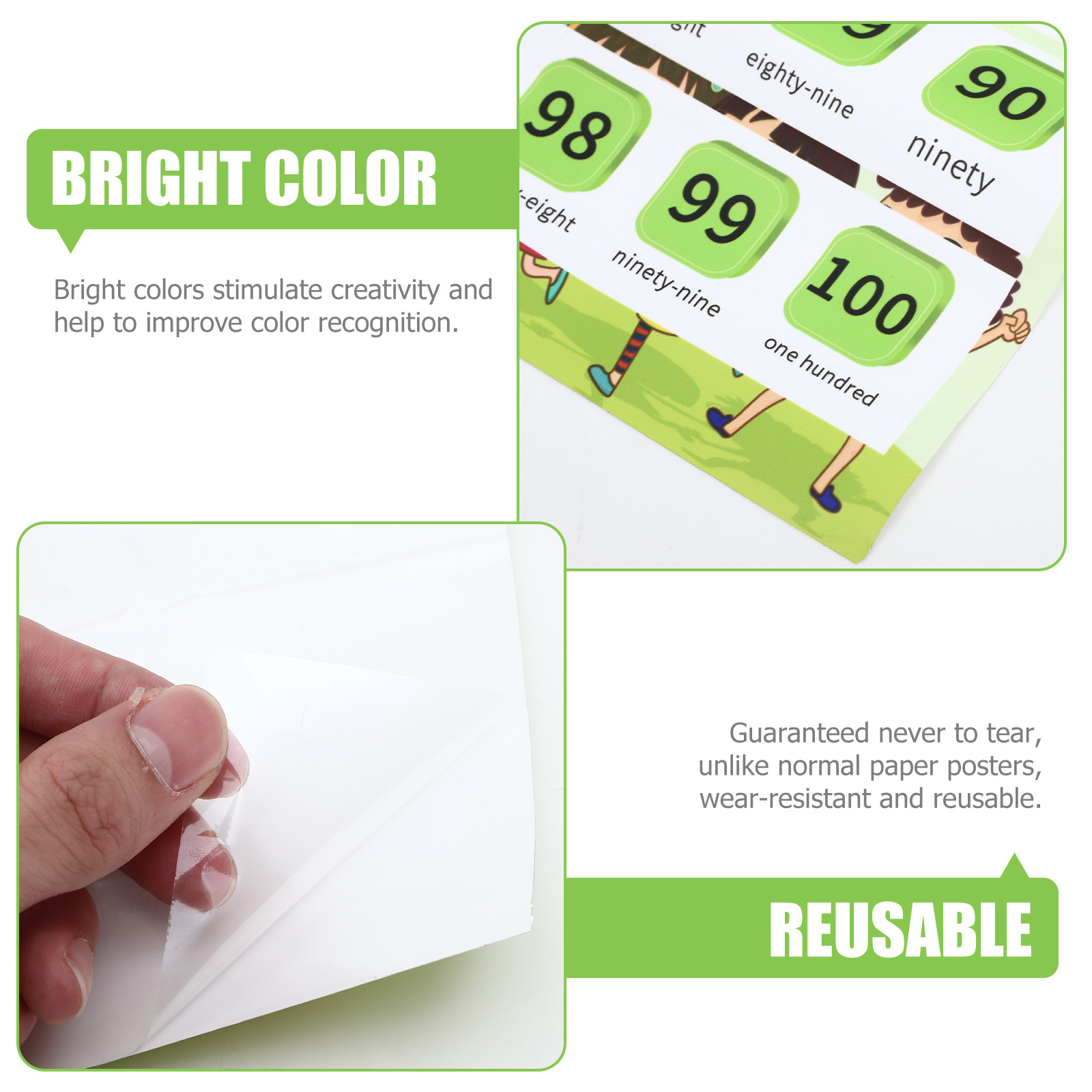 Children Early Education Wall  - Kids Education Charts reseña y precio