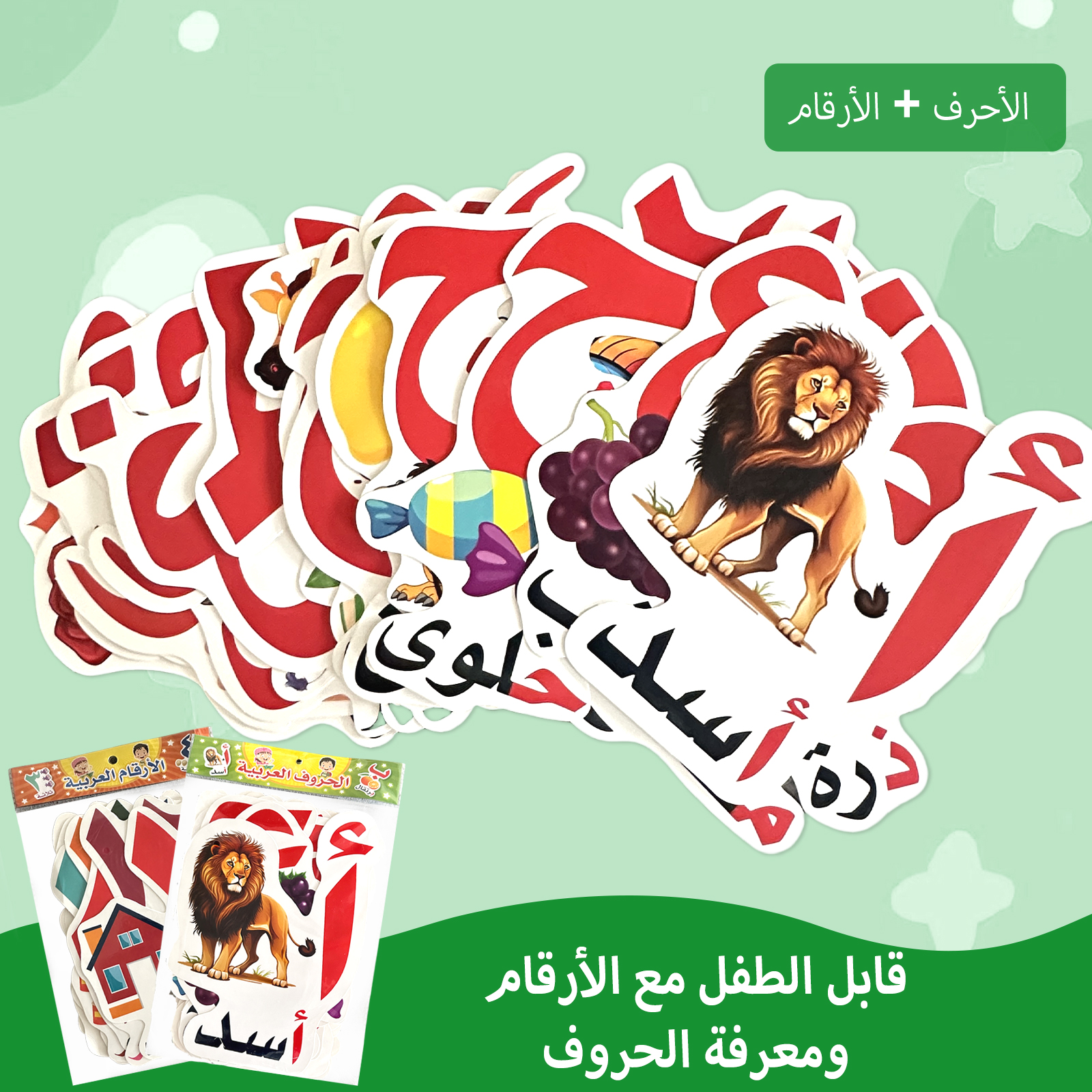 Arabic Alphabet And Number Fla - Kids Educational Resources reseña y precio