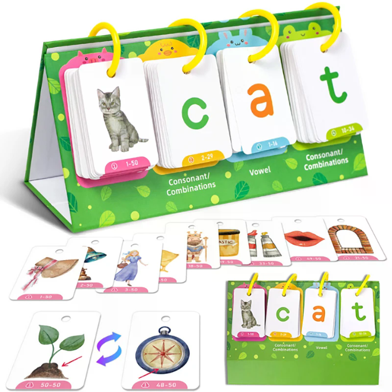 Kids CVC Words Flashcards Phon - Kids Education Charts reseña y precio