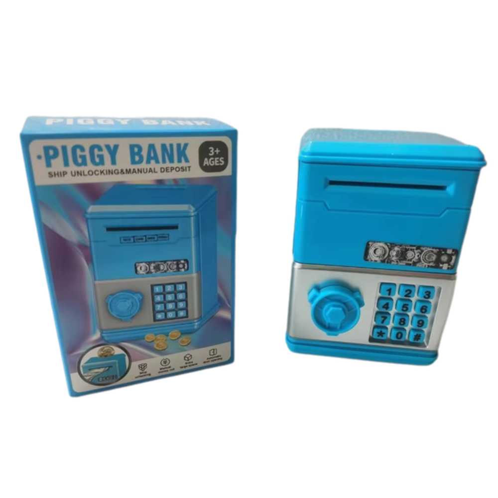 New Password Children's Piggy  - Kids Education Money reseña y precio
