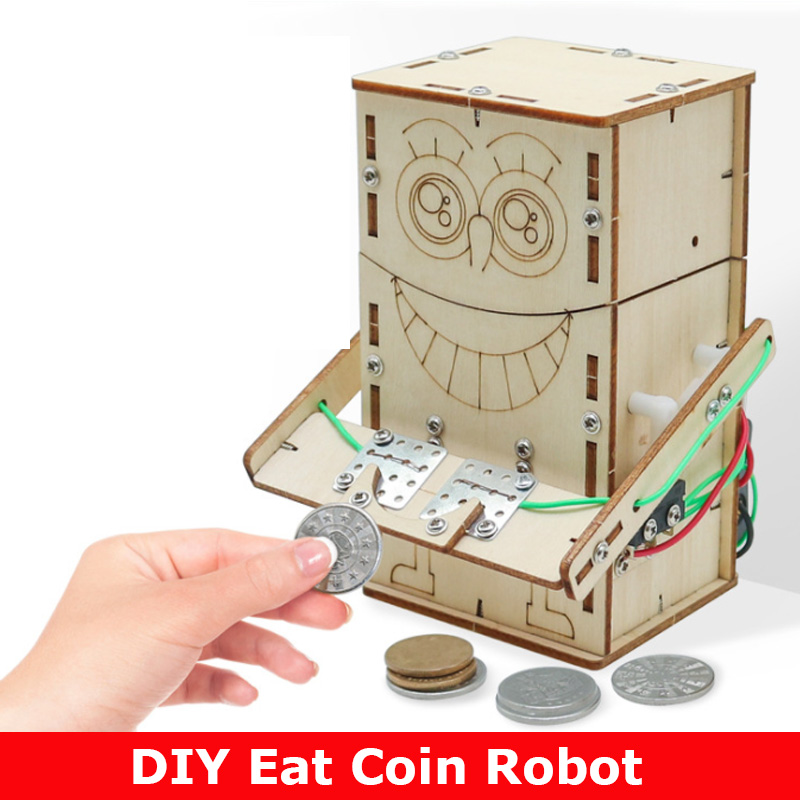Wooden Electric Powered Eat Co - Kids Education Money reseña y precio