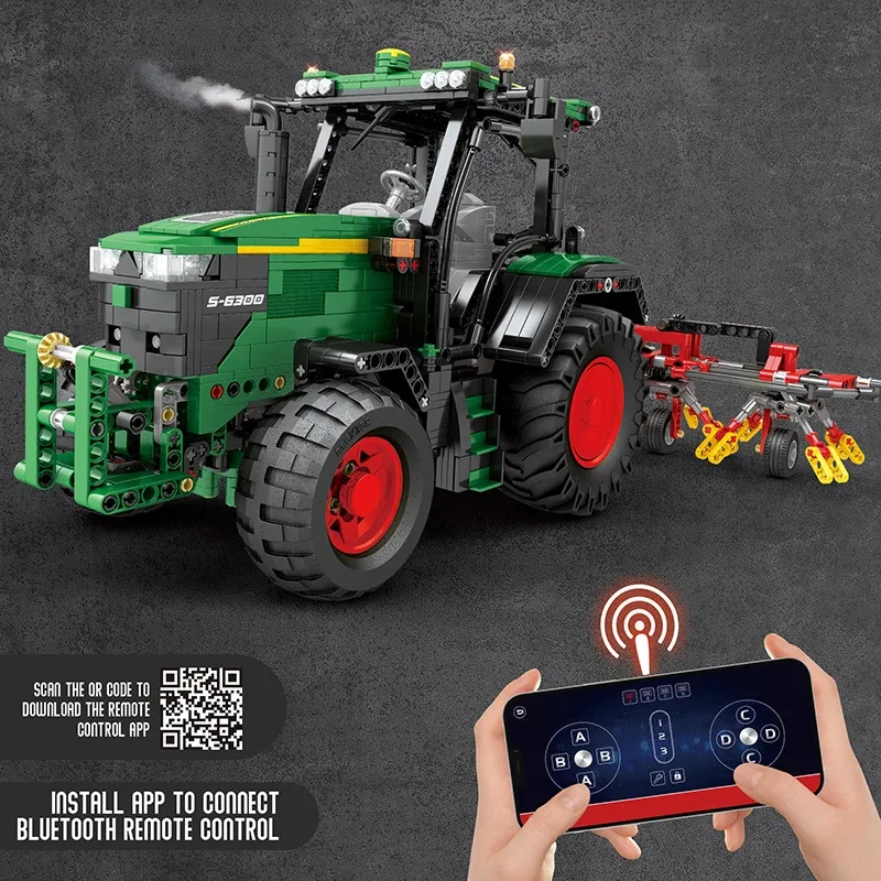 1664PCS Agricultural Tractor B - Kids Education Free App reseña y precio