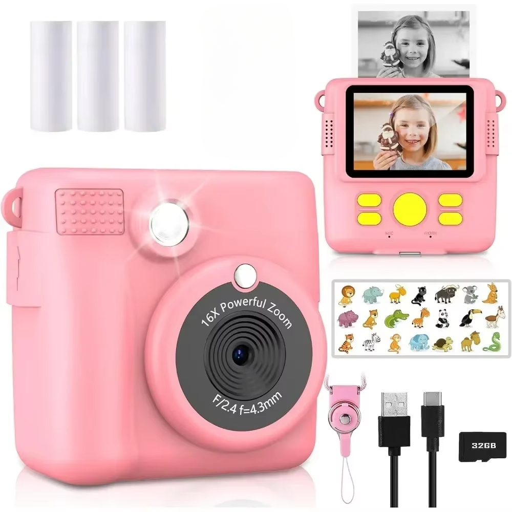 Instant Print Camera for Kids, - Kids Education Free App reseña y precio
