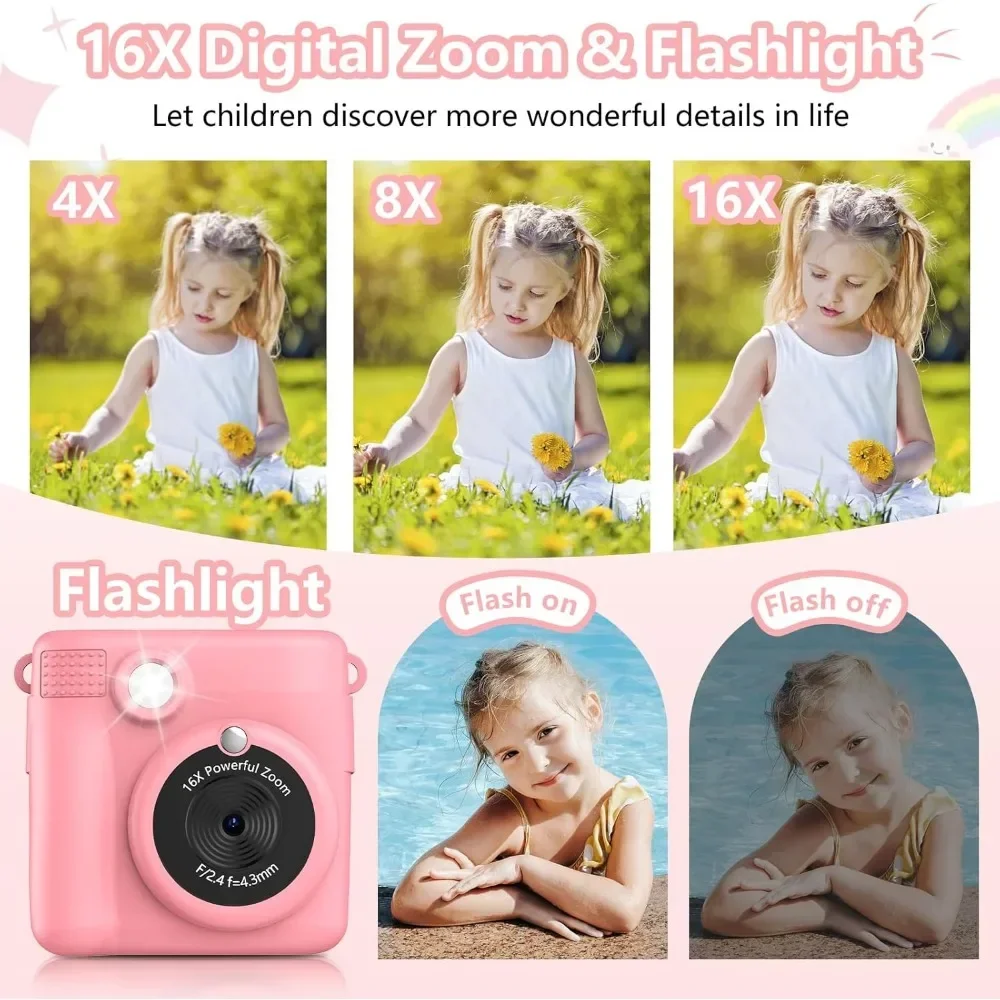 Instant Print Camera for Kids, - Kids Education Free App reseña y precio