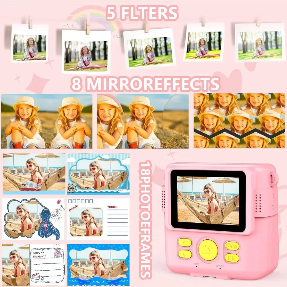 Instant Print Camera for Kids, - Kids Education Free App reseña y precio