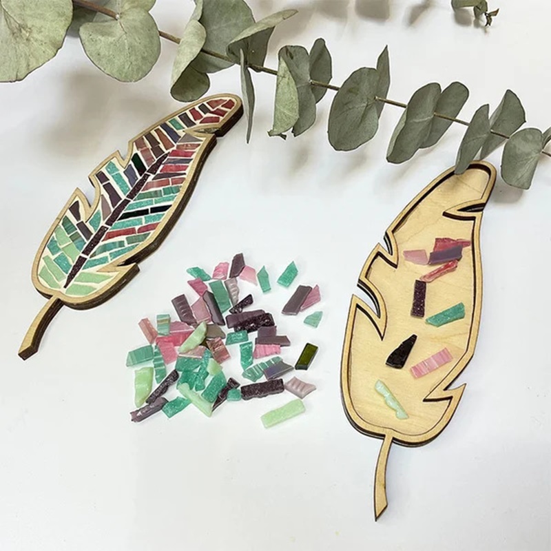 DIY Mosaic Coaster Colored Fea - Kids Education Product reseña y precio