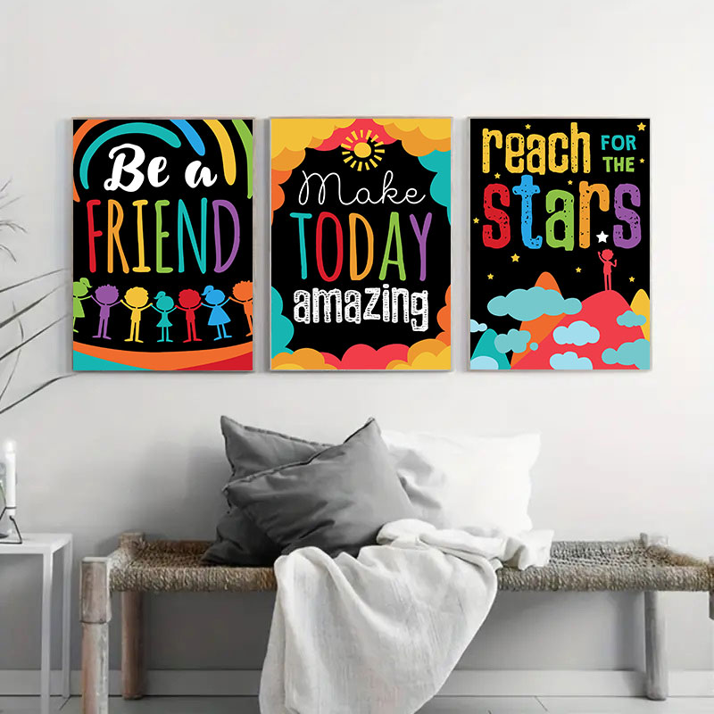 Colorful Cute Dream Big Quotes - Inspirational Kids Education Quotes reseña y precio