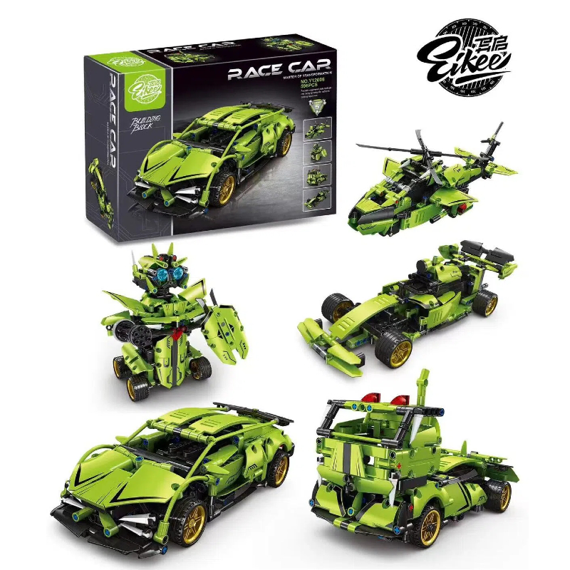 1:18 Green Sports Car Building - Kids Education Free App reseña y precio