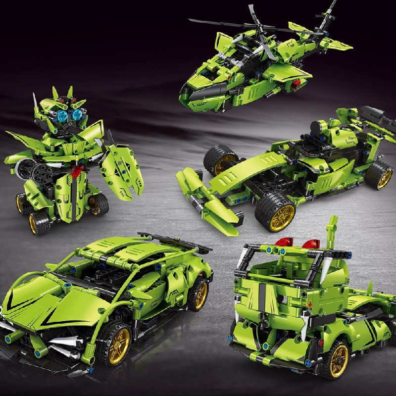 1:18 Green Sports Car Building - Kids Education Free App reseña y precio