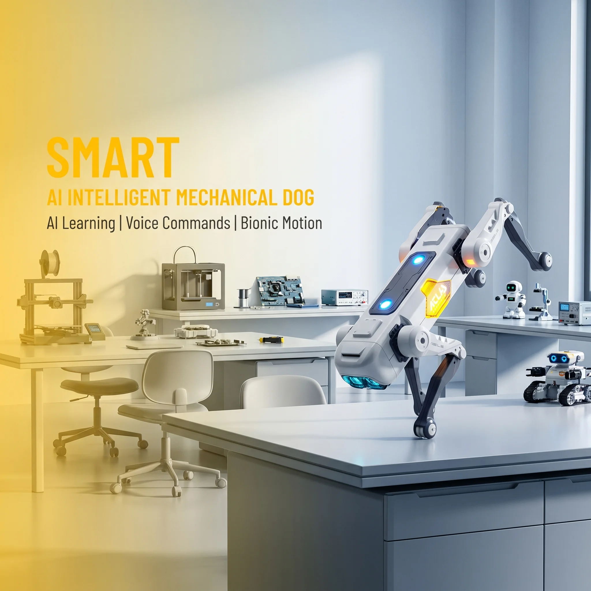 AI Smart Robot Dog, Voice & AP - Kids Education Product reseña y precio