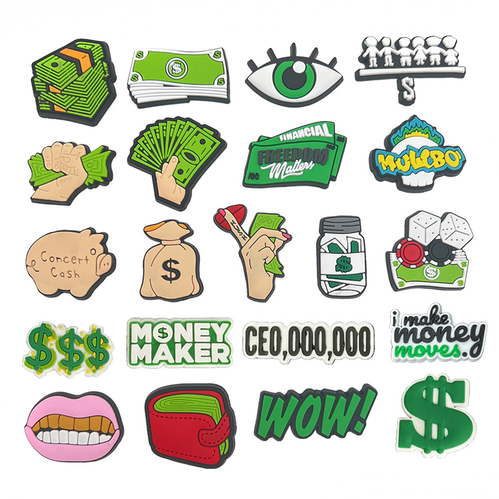 USD money series bag gold PVC  - Kids Education Money reseña y precio