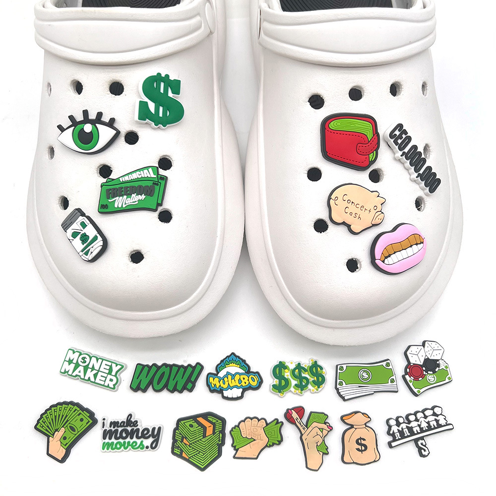 USD money series bag gold PVC  - Kids Education Money reseña y precio