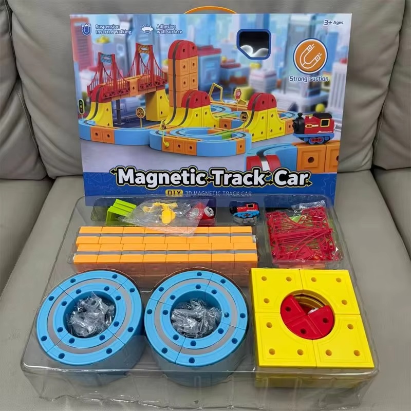 3D Magnetic Track Car Boy High - Kids Education Product reseña y precio