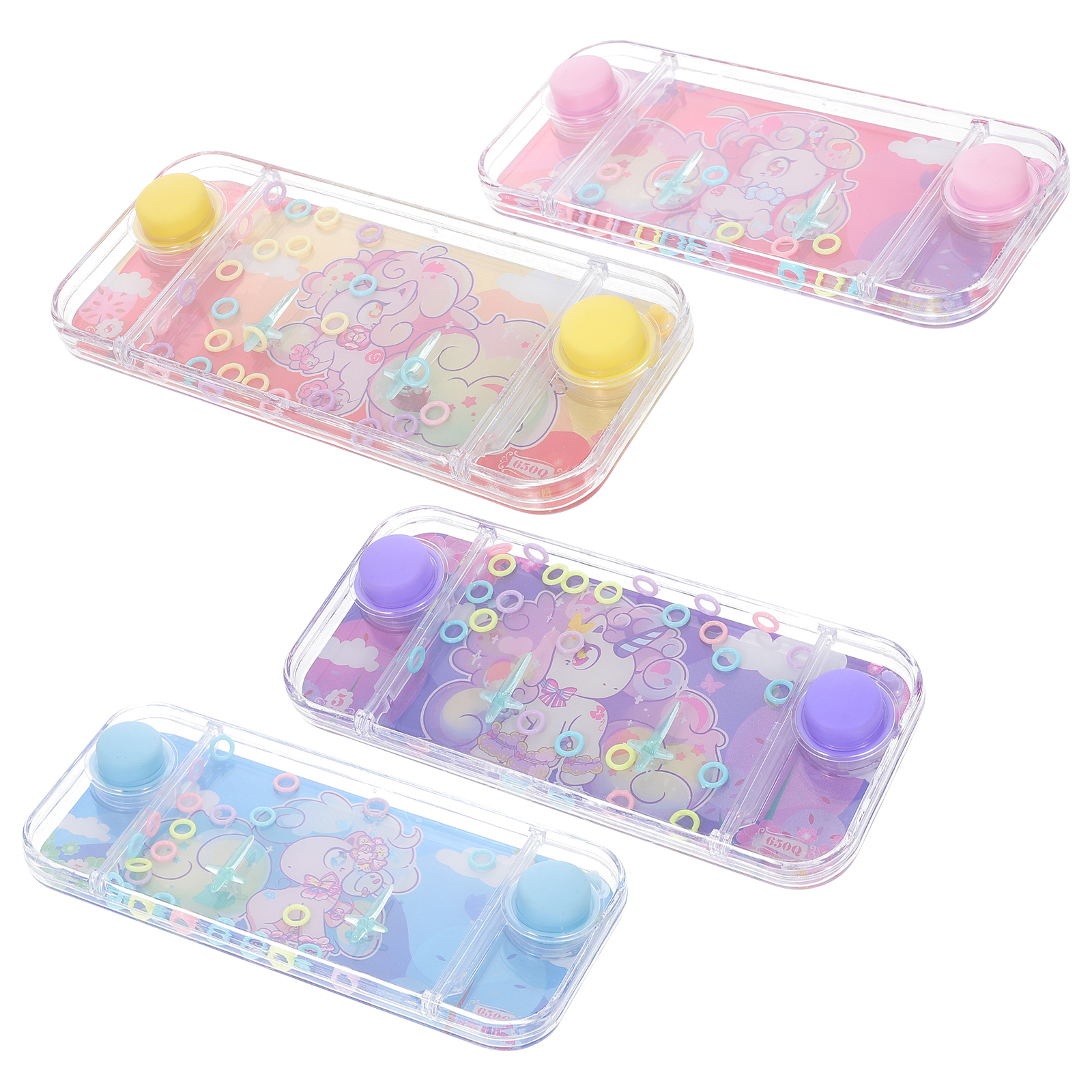 4pcs Water Ring Toy Handheld T - Kids Educational Game 3 reseña y precio