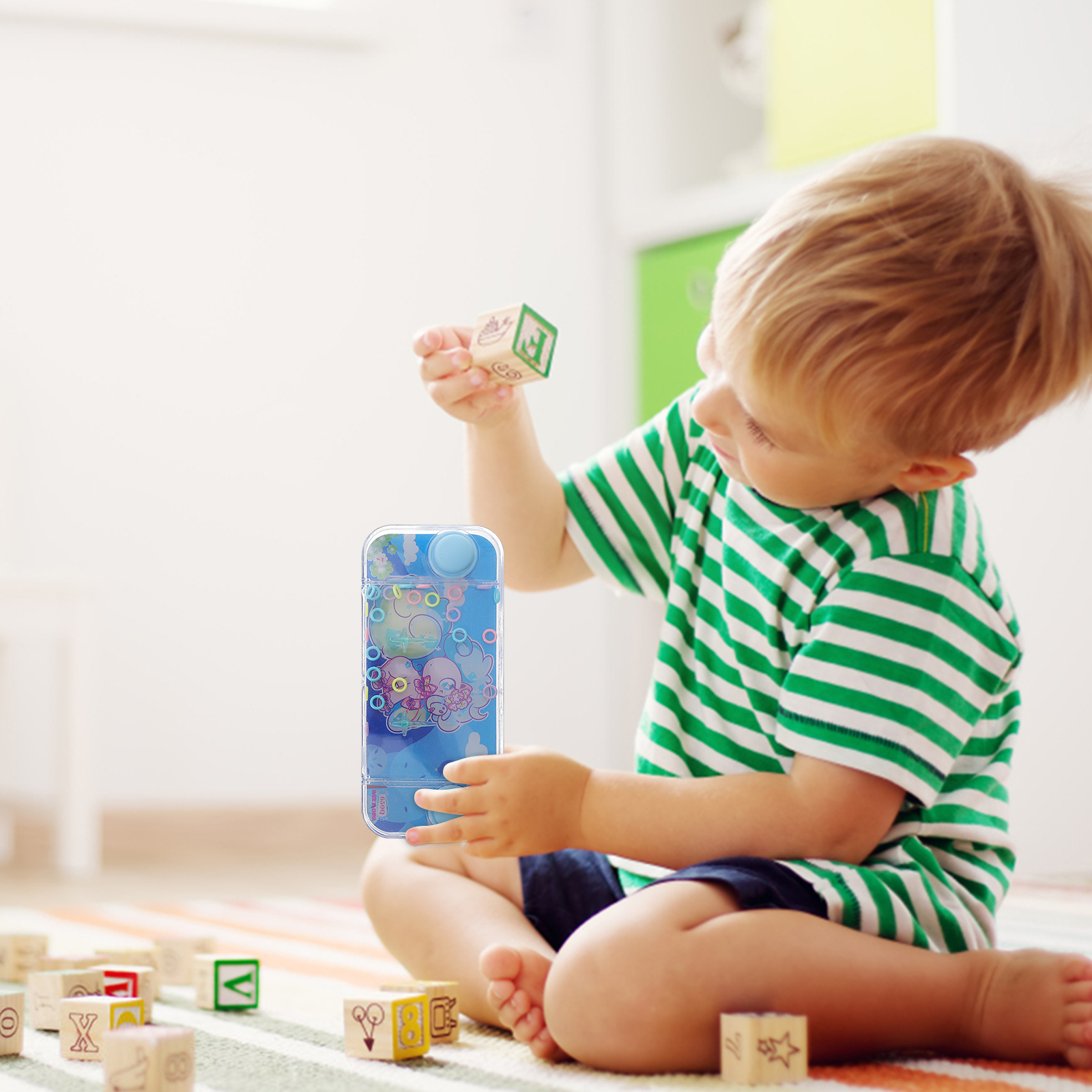4pcs Water Ring Toy Handheld T - Kids Educational Game 3 reseña y precio