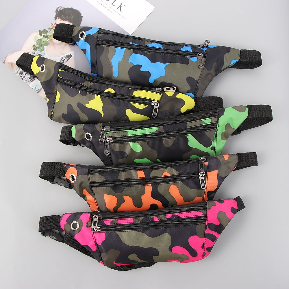 1PC Camouflage Fanny Pack Trav - Kids Education Money reseña y precio